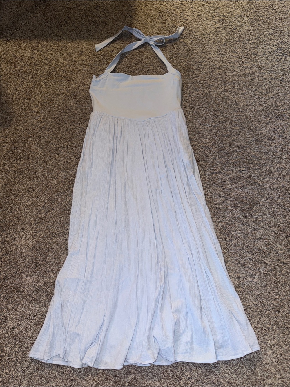 Aerie midi halter dress